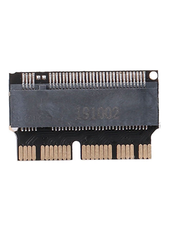 Generic - M.2 NVME SSD Convert Adapter Card For Apple MacBook Air Pro Retina Mid 2013/2014/2015/2016/2017 Black - Image 1