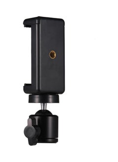 Generic Adjustable Phone Holder Clip And Flexible Ball Head Adapter Mount Black  - Image 3