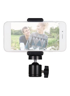 Generic Adjustable Phone Holder Clip And Flexible Ball Head Adapter Mount Black  - Image 5