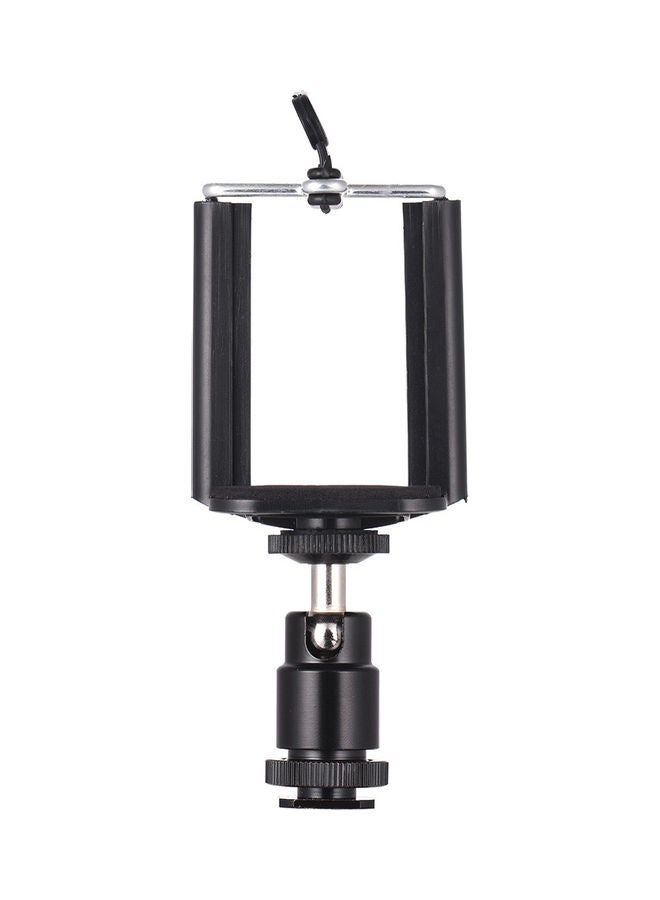 Generic Adjustable Phone Holder Clip And Mini Ball Head Black  - Image 4