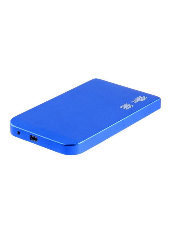 USB SATA Enclosure Blue 