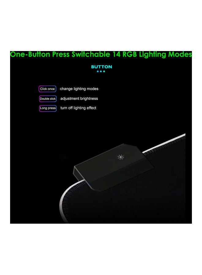 RGB Mouse Pad Black  - Image 5