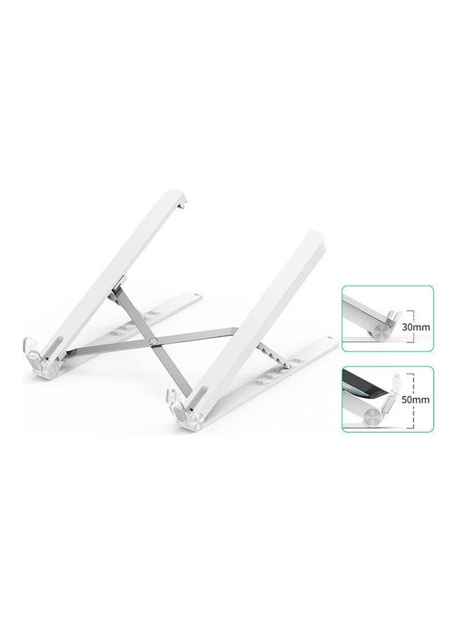 Portable Laptop Stand White  - Image 2