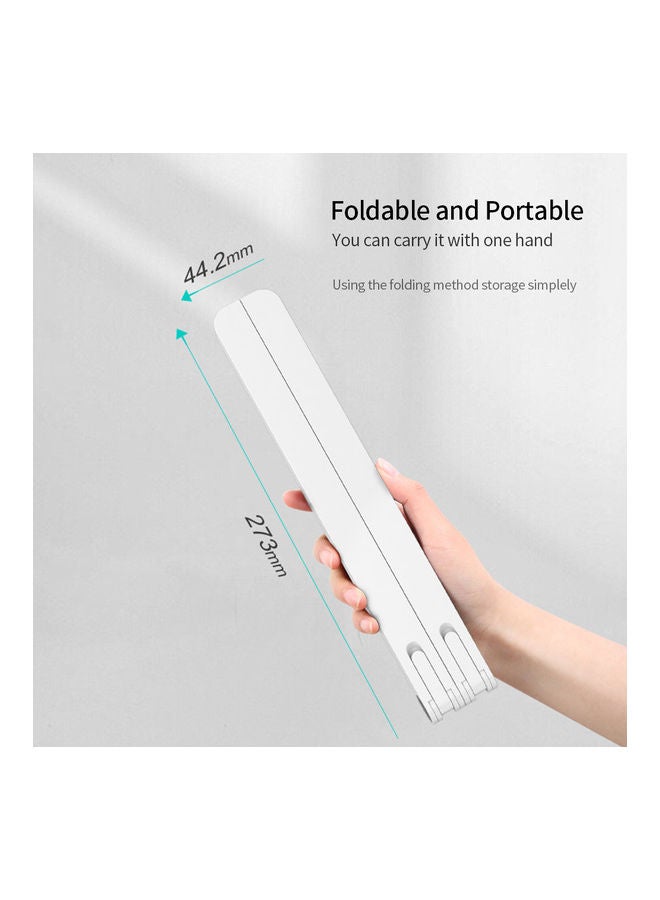 Portable Laptop Stand White  - Image 3
