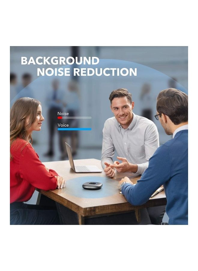 Anker - PowerConf Bluetooth Conference Speakerphone With 6 Microphones And USB-C Black - Image 1