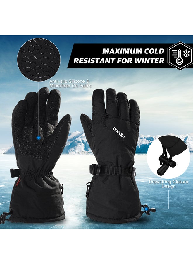 BOODUN Anti-Slip Winter Ski Snow And Warm Gloves M  - Image 3
