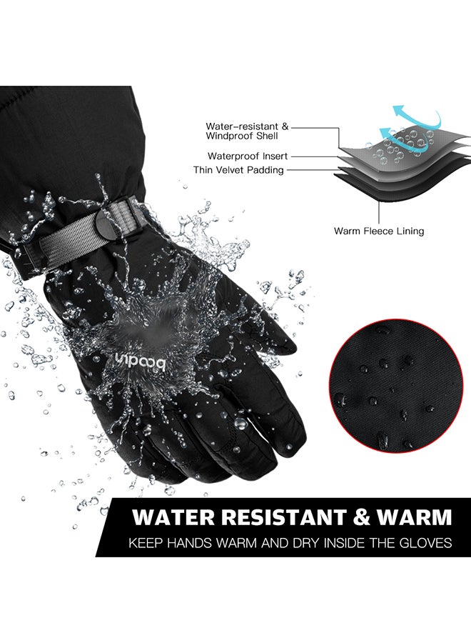 BOODUN Anti-Slip Winter Ski Snow And Warm Gloves M  - Image 5