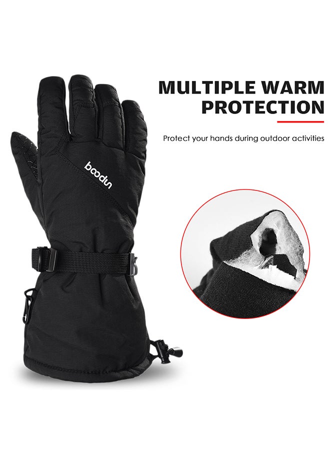 BOODUN Anti-Slip Winter Ski Snow And Warm Gloves M  - Image 4
