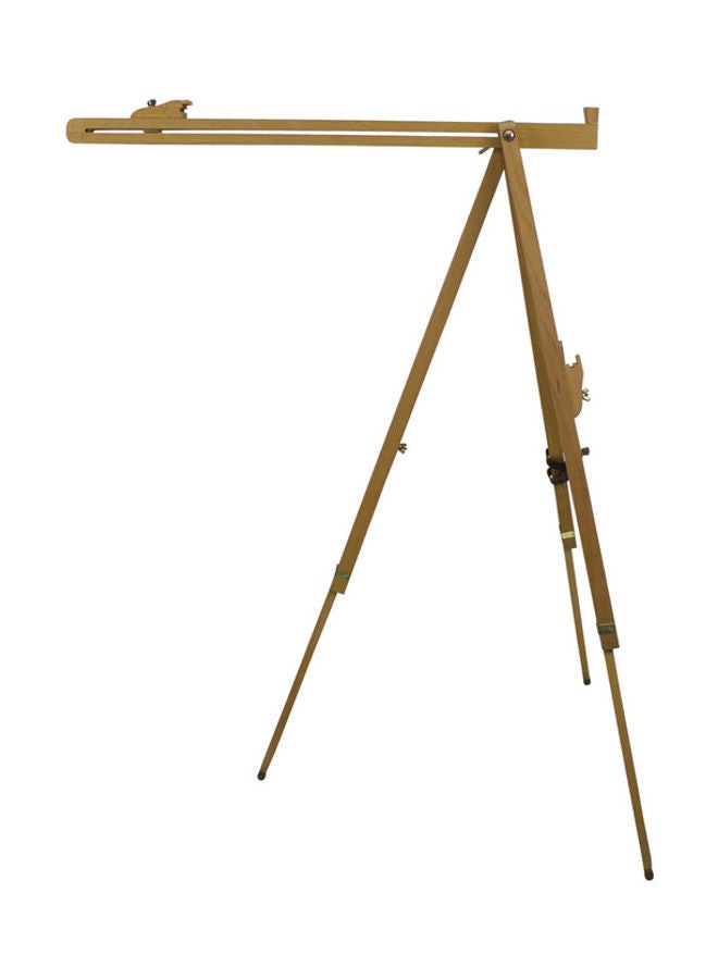 SBC - Wooden Easel Sketch Drawing Stand Beige - Image 1