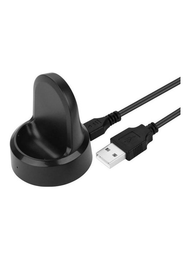 قاعدة وكابل شحن USB لساعة سامسونج جالاكسي الذكية