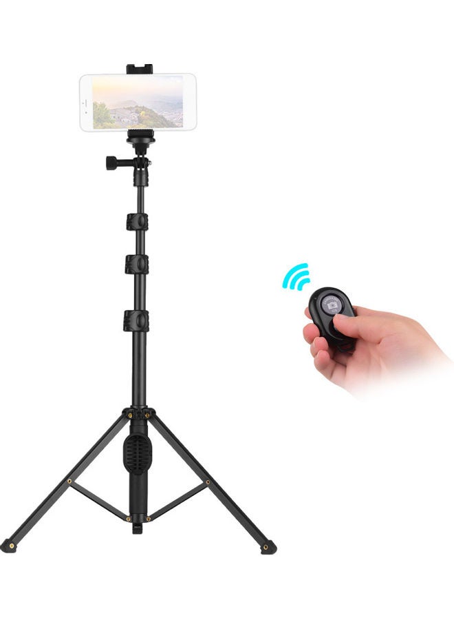 Generic 2-In-1 Phone Tripod Selfie Stick Black  - Image 3