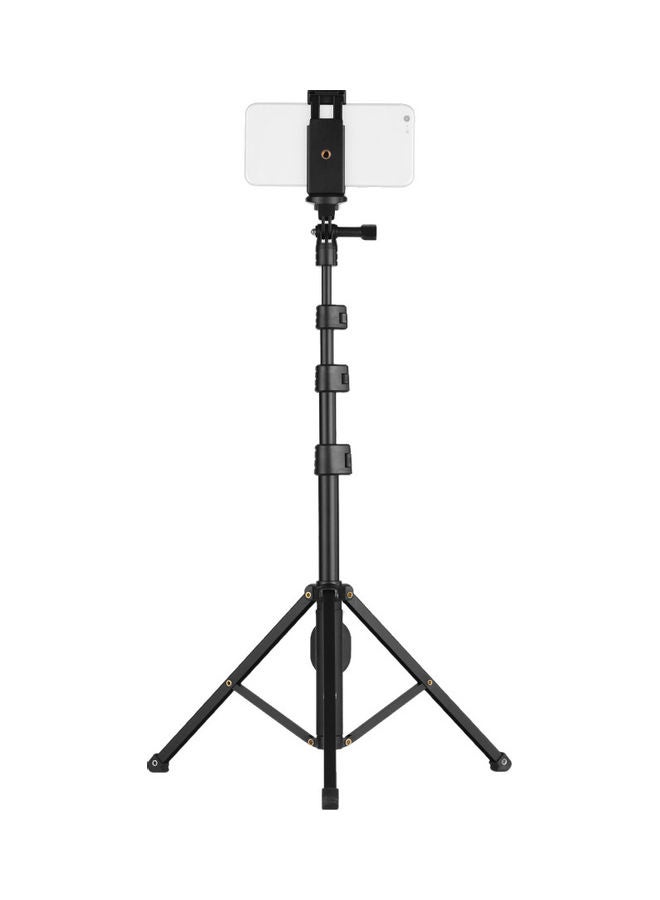 Generic 2-In-1 Phone Tripod Selfie Stick Black  - Image 4