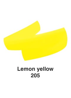 Talens Ecoline Liquid Watercolour Bottle 205 Lemon Yellow  - Image 2