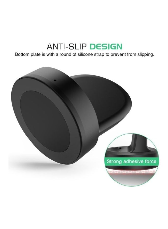 Wireless Smartwatch Charger Dock Pad For Samsung Gear S3 Smart Watch Black - Image 2