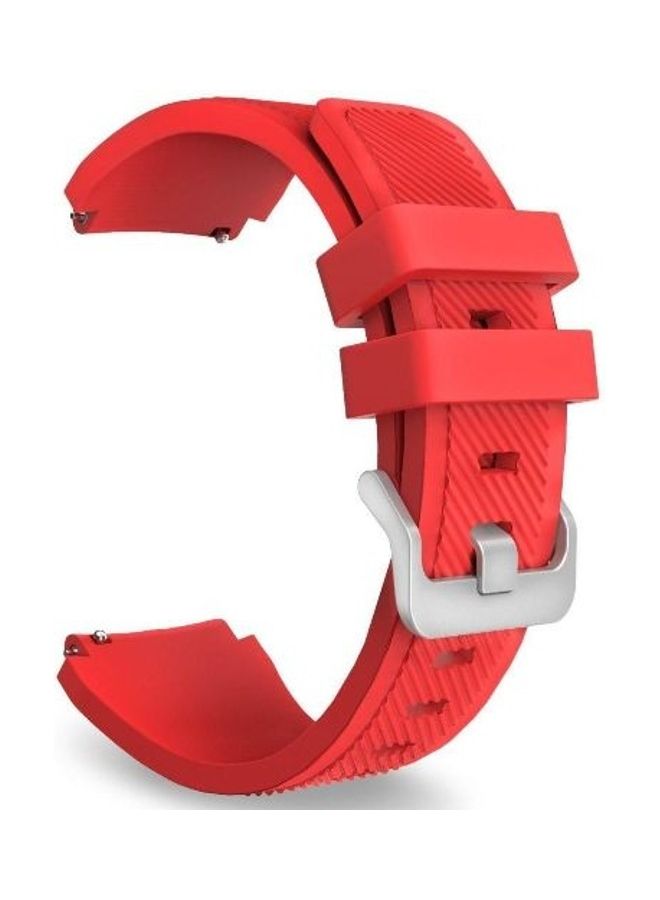 Generic - Sports Series Silicone Strap Smartwatch Band For Samsung Galaxy Gear S3 Frontier/Classic Red - Image 1