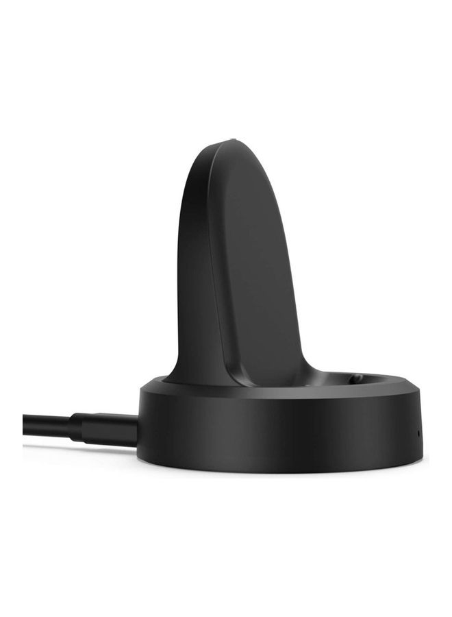 Wireless Smartwatch Charger Dock Pad For Samsung Gear S3 Smart Watch Black  - Image 1