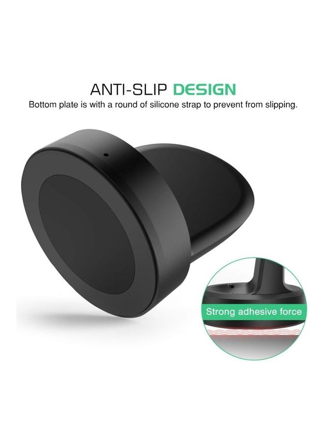 Wireless Smartwatch Charger Dock Pad For Samsung Gear S3 Smart Watch Black  - Image 2