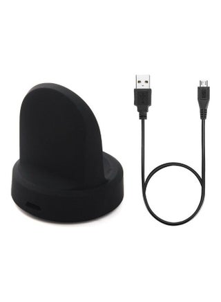 Wireless Smartwatch Charger Dock Pad For Samsung Gear S3 Smart Watch Black - v1608466313/N43213612A_1