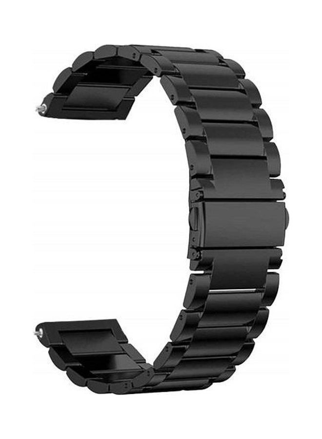 Stainless Steel Smartwatch Wrist Strap Band For Huawei Huawei Gt/Gt2/Pro/Magic Black  - Image 1