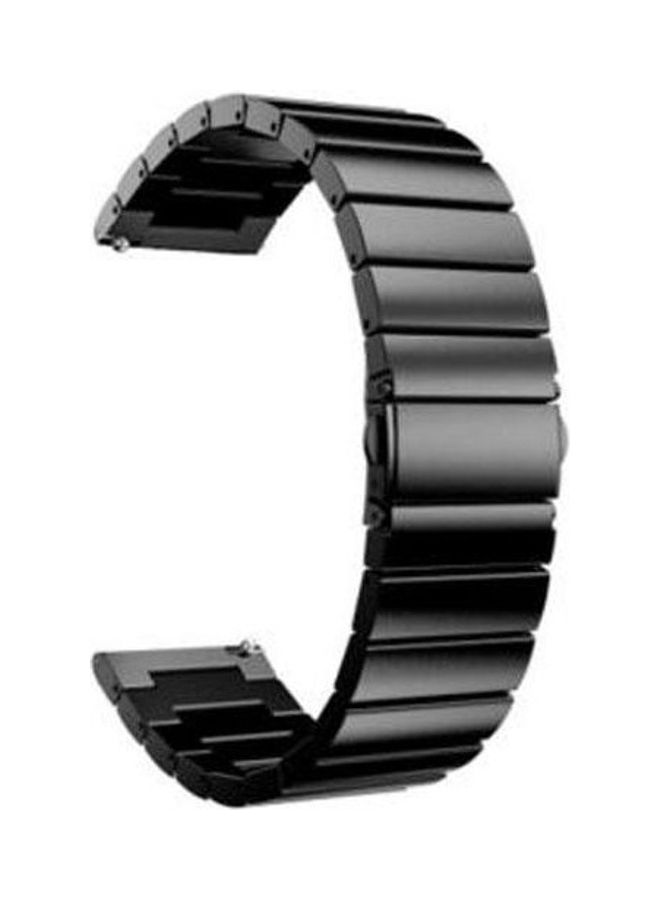 Replacement Stainless Steel Smartwatch Wrist Strap Band For Huawei Gt2/Samsung Gear S3 Black