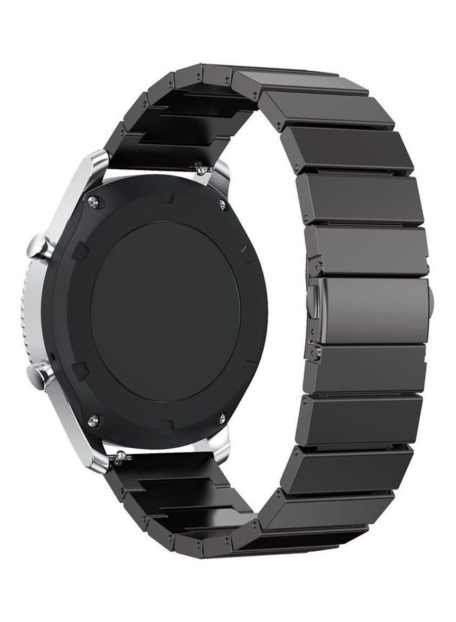 Replacement Stainless Steel Smartwatch Wrist Strap Band For Samsung Galaxy Watch Black