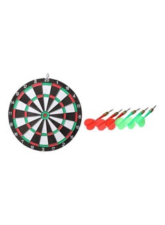 Generic 7-Piece Dart Board Game With 6 Darts 30cm  - Image 1