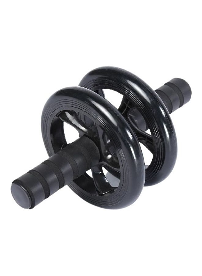 Generic 2-Piece Double Wheel-Ab Power Roller With Knee Pad Mat Set  - Image 1