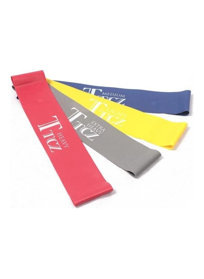 ttcz 5-Piece Elastic Latex Yoga Pilates Resistance Band Set - Image 1