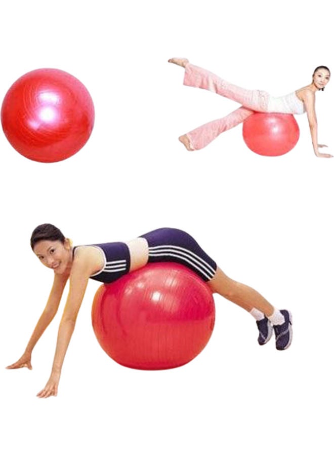 2-Piece PVC  Strong Anti-Burst Yoga Ball And Pump Set 85cm - Image 2