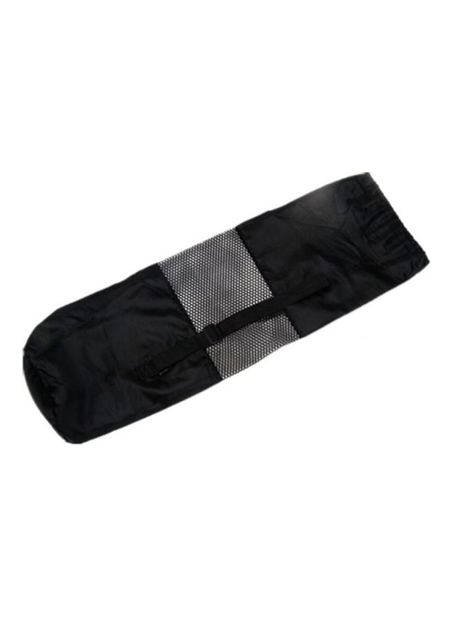 FITNESS MINUTES - Nylon Mesh adjustable Strap Yoga Exercise Mat Carrier Bag 183cm - Image 1
