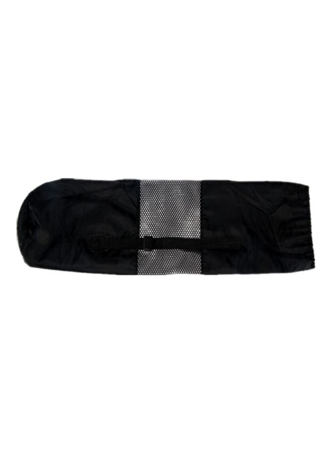 FITNESS MINUTES - Nylon Mesh adjustable Strap Yoga Exercise Mat Carrier Bag 183cm - Image 1