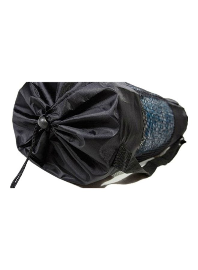 FITNESS MINUTES - Nylon Mesh adjustable Strap Yoga Exercise Mat Carrier Bag 183cm - Image 1