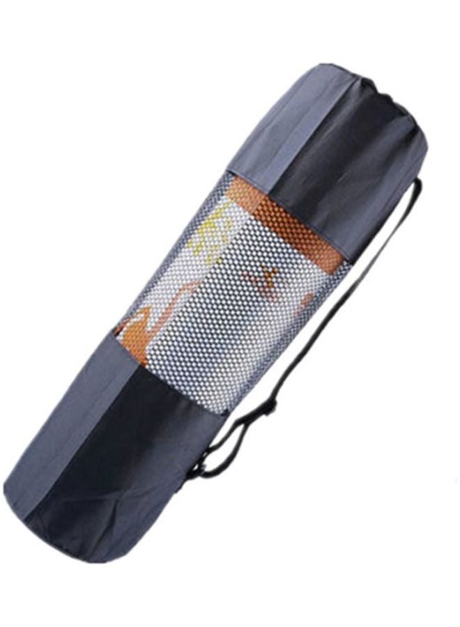 FITNESS MINUTES - Nylon Mesh adjustable Strap Yoga Exercise Mat Carrier Bag 183cm - Image 1