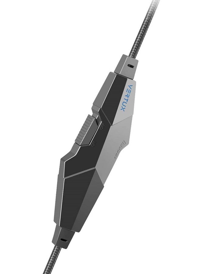 فيرتوكس سماعة رأس مالاجا سلكية للألعاب بصوت ستيريو مضخم لأجهزة بلايستيشن 4/ بلايستيشن 5/ إكس بوكس ون/ إكس بوكس سيريس إكس/ نينتندو سويتش/ الكمبيوتر - Image 4