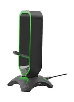 VERTUX Mouse Bungee With Headphone Stand And USB Hub Black  - Image 1