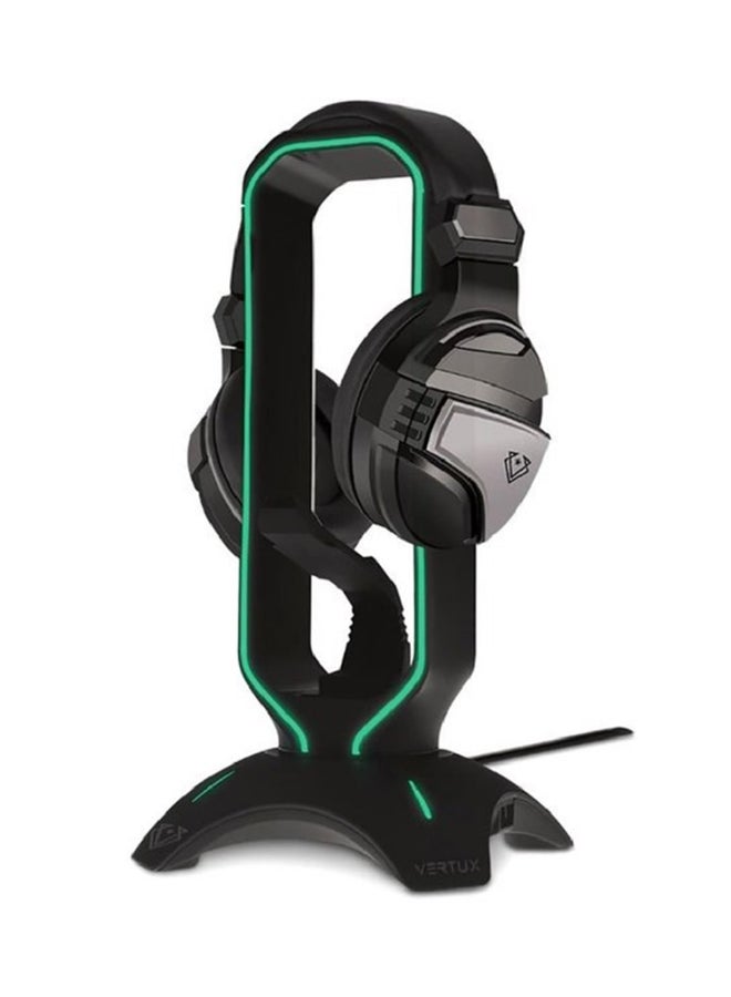 Mouse Bungee With Headphone Stand And USB Hub Black