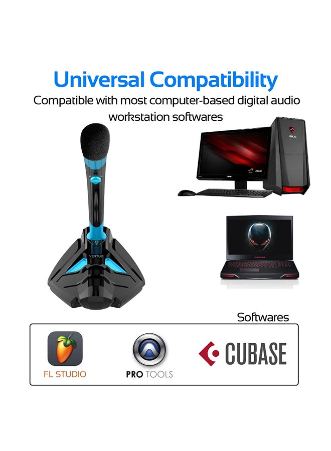 VERTUX - Streamer-4 Universal Gaming Microphone - Image 1