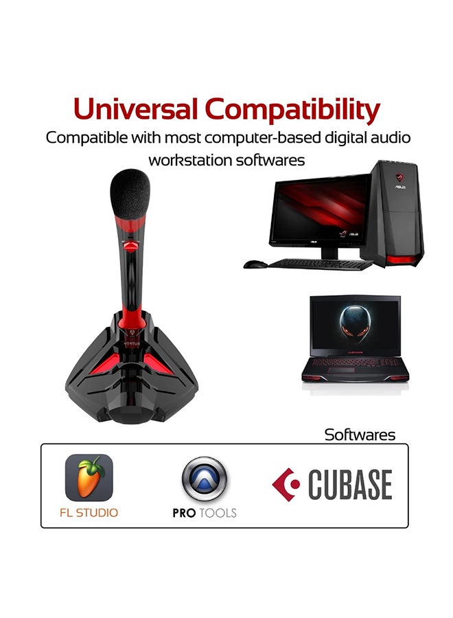 VERTUX - Streamer-4 Universal Gaming Microphone - Image 1