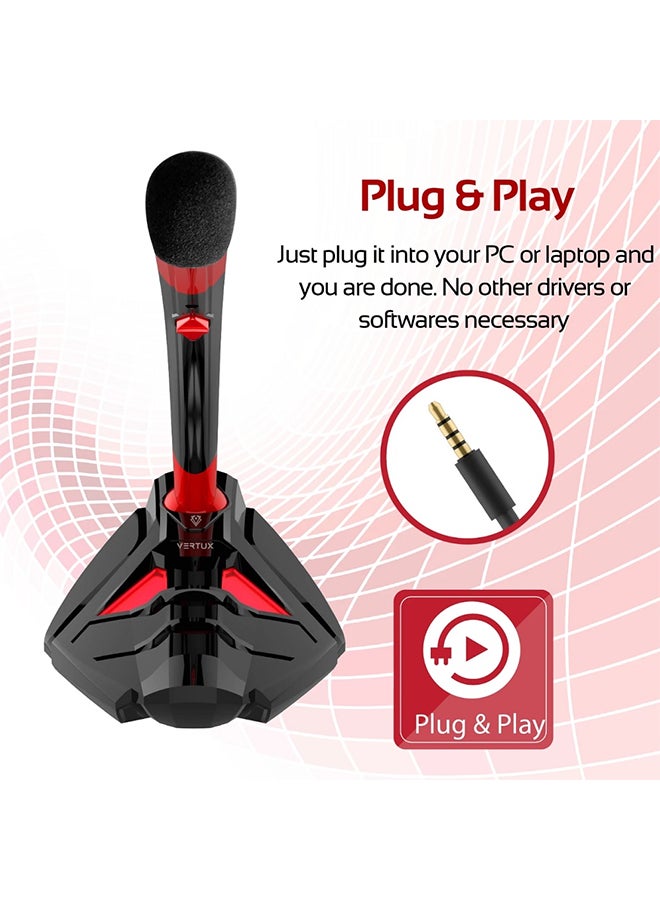 VERTUX - Streamer-4 Universal Gaming Microphone - Image 1