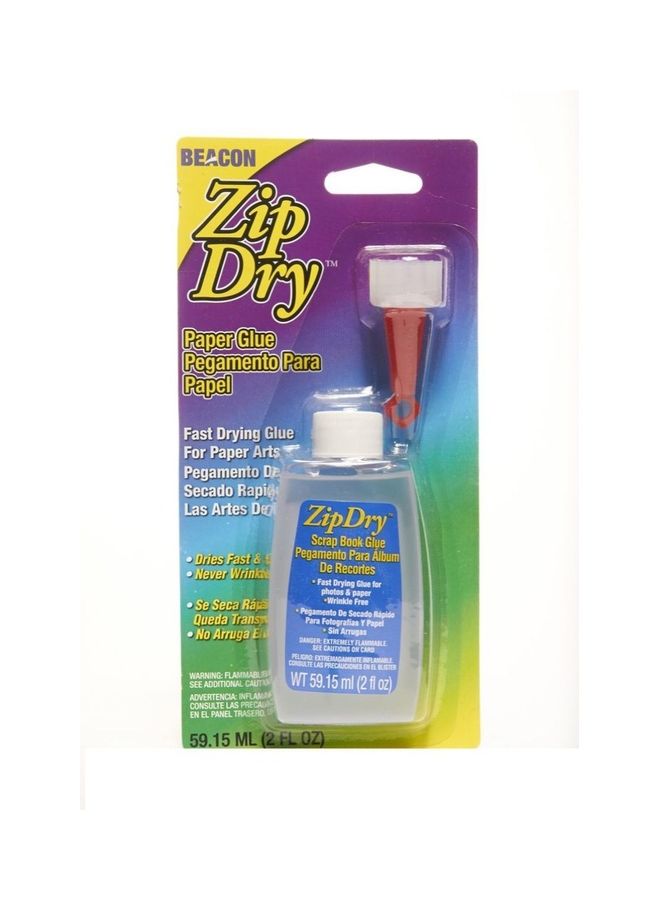 Beacon Zip Dry Paper Glue Clear - Image 1