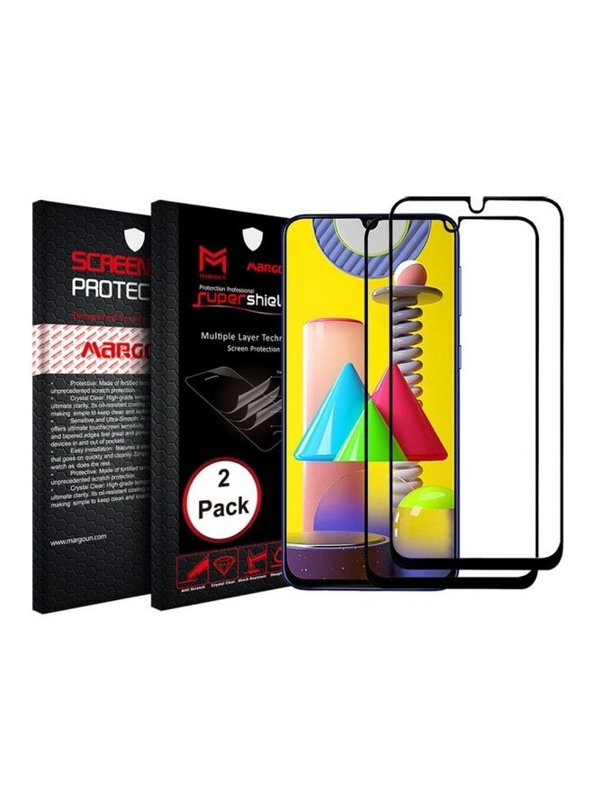 MARGOUN 2-Piece 3D Screen Protector For Samsung Galaxy F41 clear - Image 1