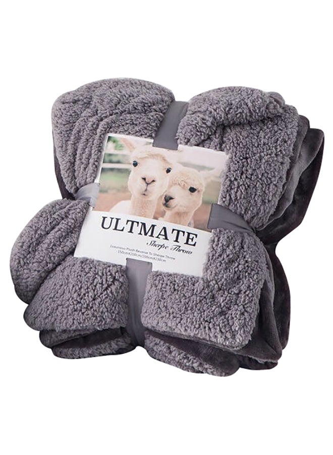 Plush Sherpa Baby Blanket - Image 1