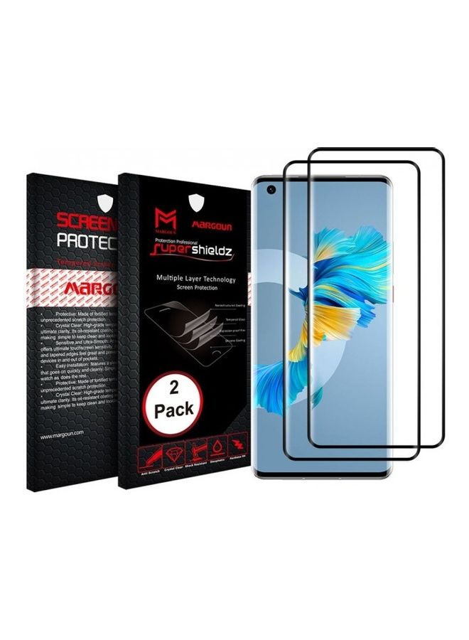 MARGOUN 2-Piece 3D Screen Protector For Huawei Mate 40 clear - Image 1
