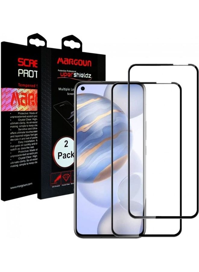 MARGOUN 2-Piece 3D Screen Protector For Honor 30S clear - Image 1