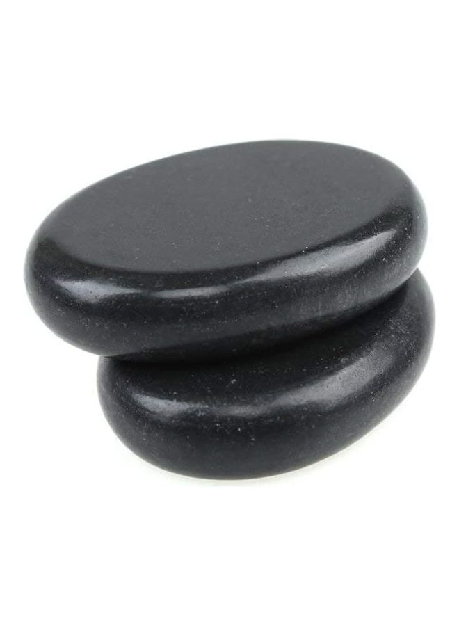 2-Piece Massage Natural Lava Heated Stone - Image 1