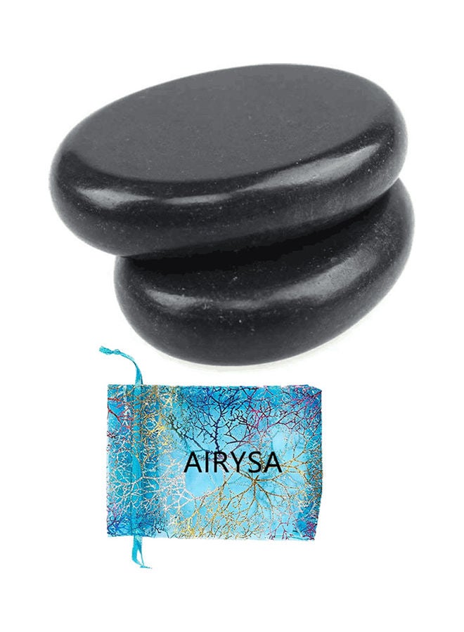 2-Piece Massage Natural Lava Heated Stone - Image 4