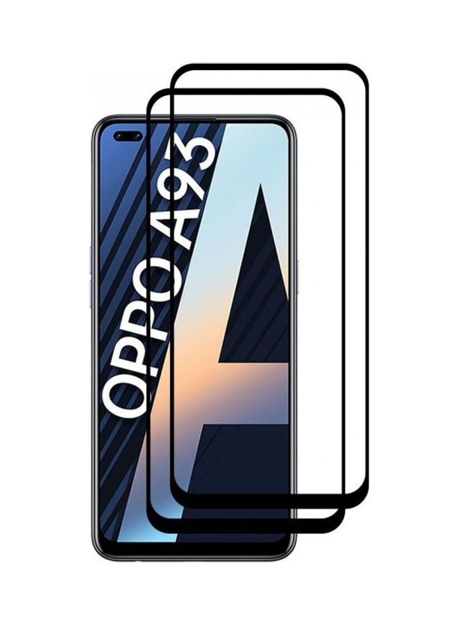 مارجون قطعتان من لاصقة حماية للشاشة 3D لهاتف أوبو A93 شفاف - Image 2