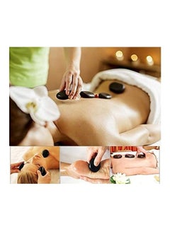 Generic 6-Piece Massage Natural Basalt Stone  - Image 4