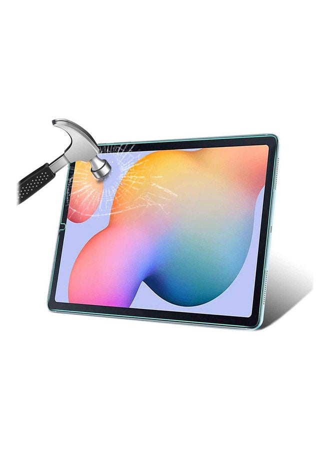 إينيكس لاصقة حماية للشاشة من الزجاج المقوى لهاتف سامسونج جالاكسي تاب Tab S6 LITE شفاف - Image 4