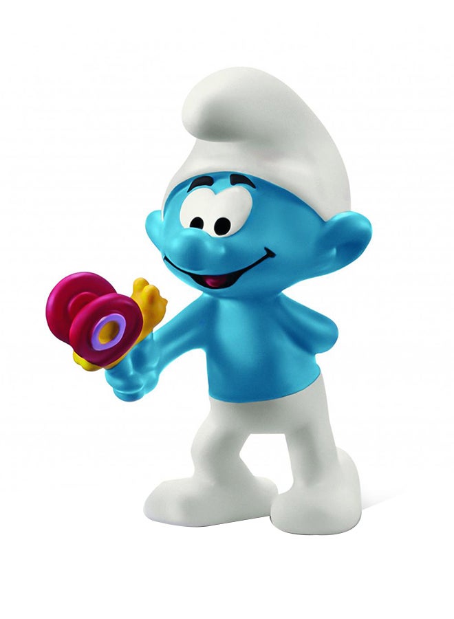Schleich Smurf With Butterfly 3.9x5.4x3.5cm